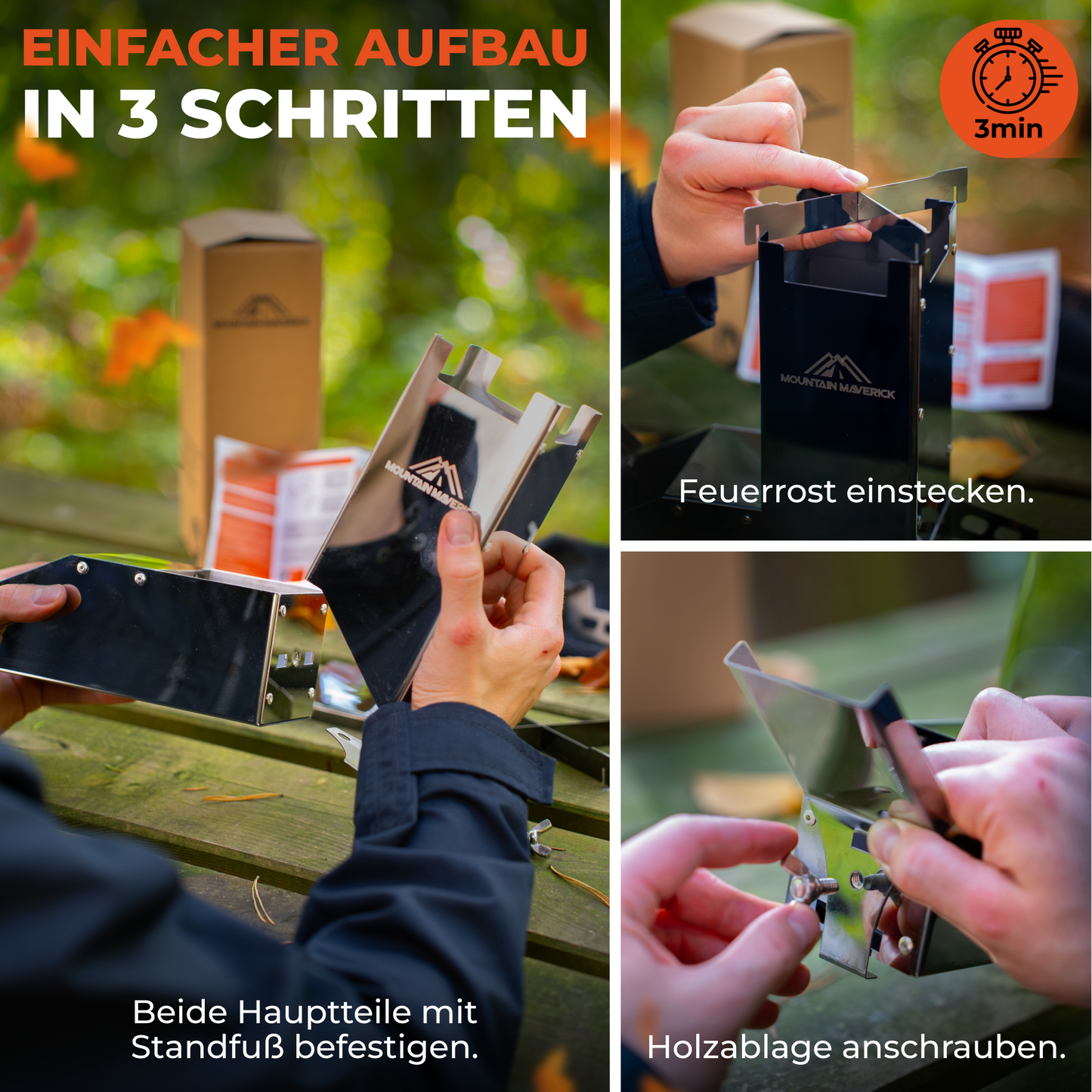 MountainMaverick® Raketenofen