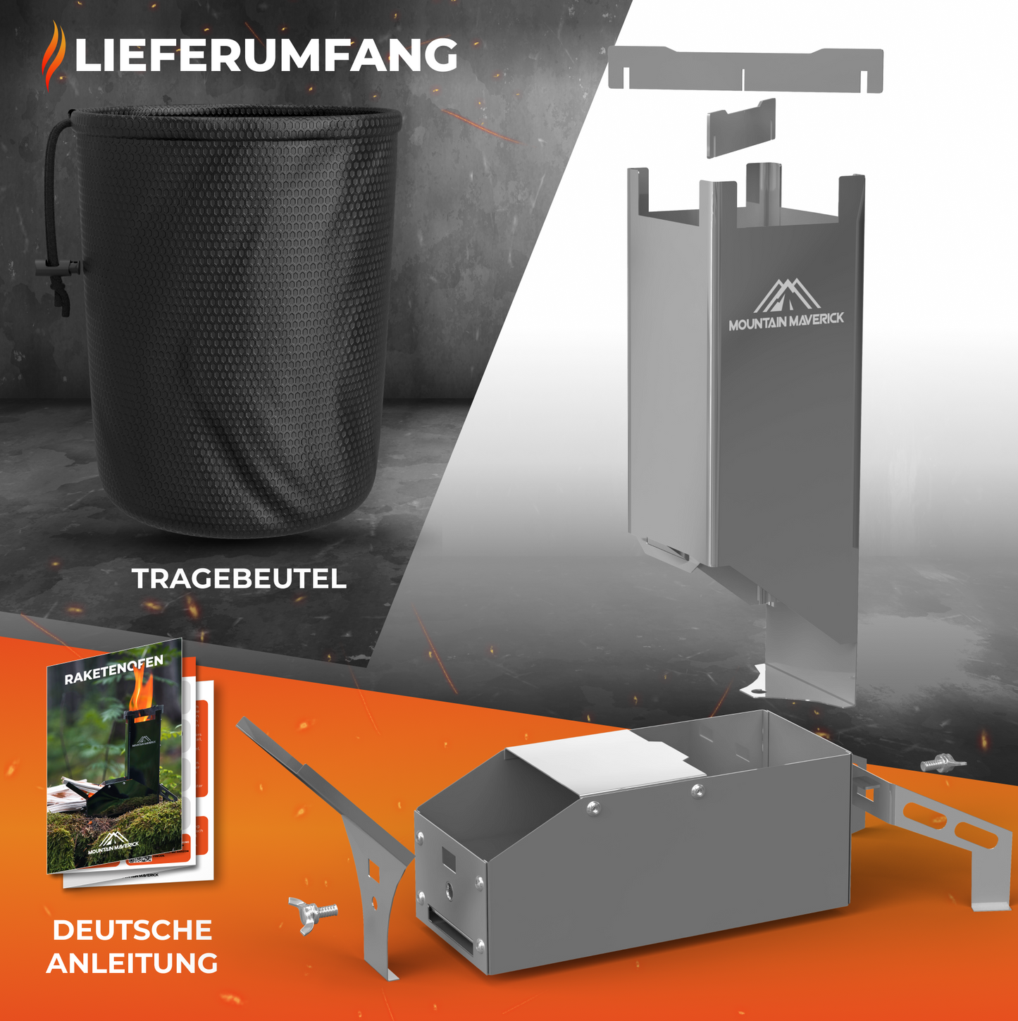 MountainMaverick® Raketenofen