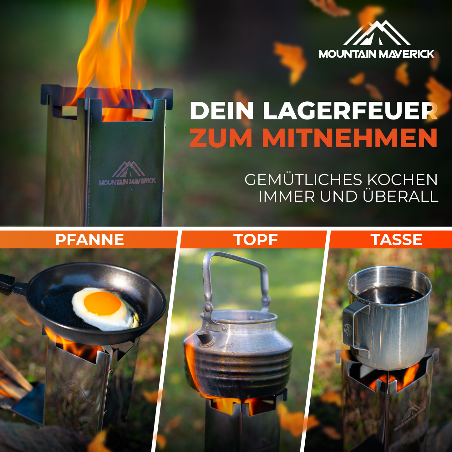 MountainMaverick® Raketenofen